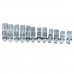 12Pcs Stainless Steel Clip Fuel Gas Water Hose Clamp Worm Drive Pipe Tube Clips