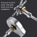 Automatic Faucet High Pressure Spray Washer  Style  Silver Soft Hose G9 16 Three  way