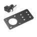 Machfit Aluminum Nema 17 Stepper Motor Mount Plate for CNC Machine V  slot Aluminum Extrusions Profile CNC Parts